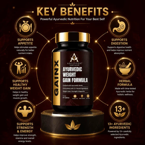 GainX – Ayurvedic Weight Gain Supplement for Men & Women